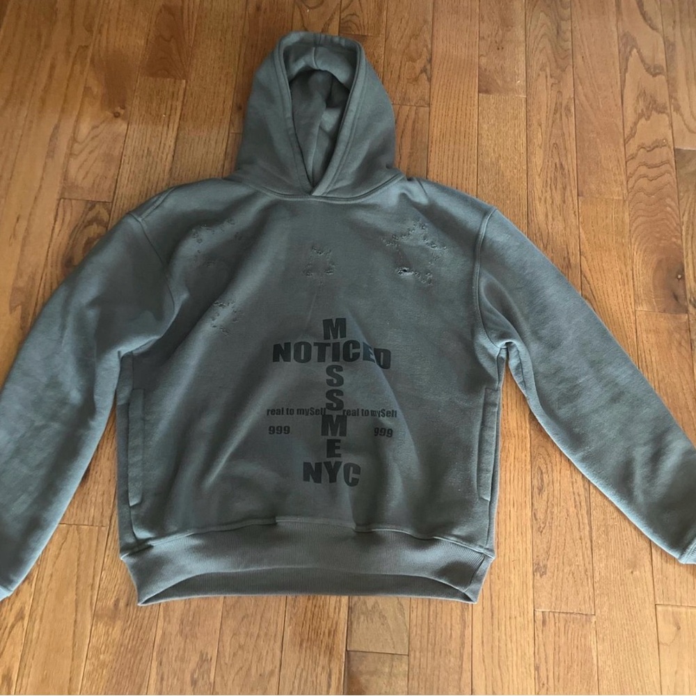 Oversized Miss me nyc hoodie